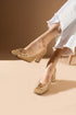 Beige Women's Heeled Shoes